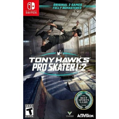 Tony Hawks Pro Skater 1+2 [Switch, английская версия]